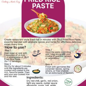 TAJZ Fried Rice Paste