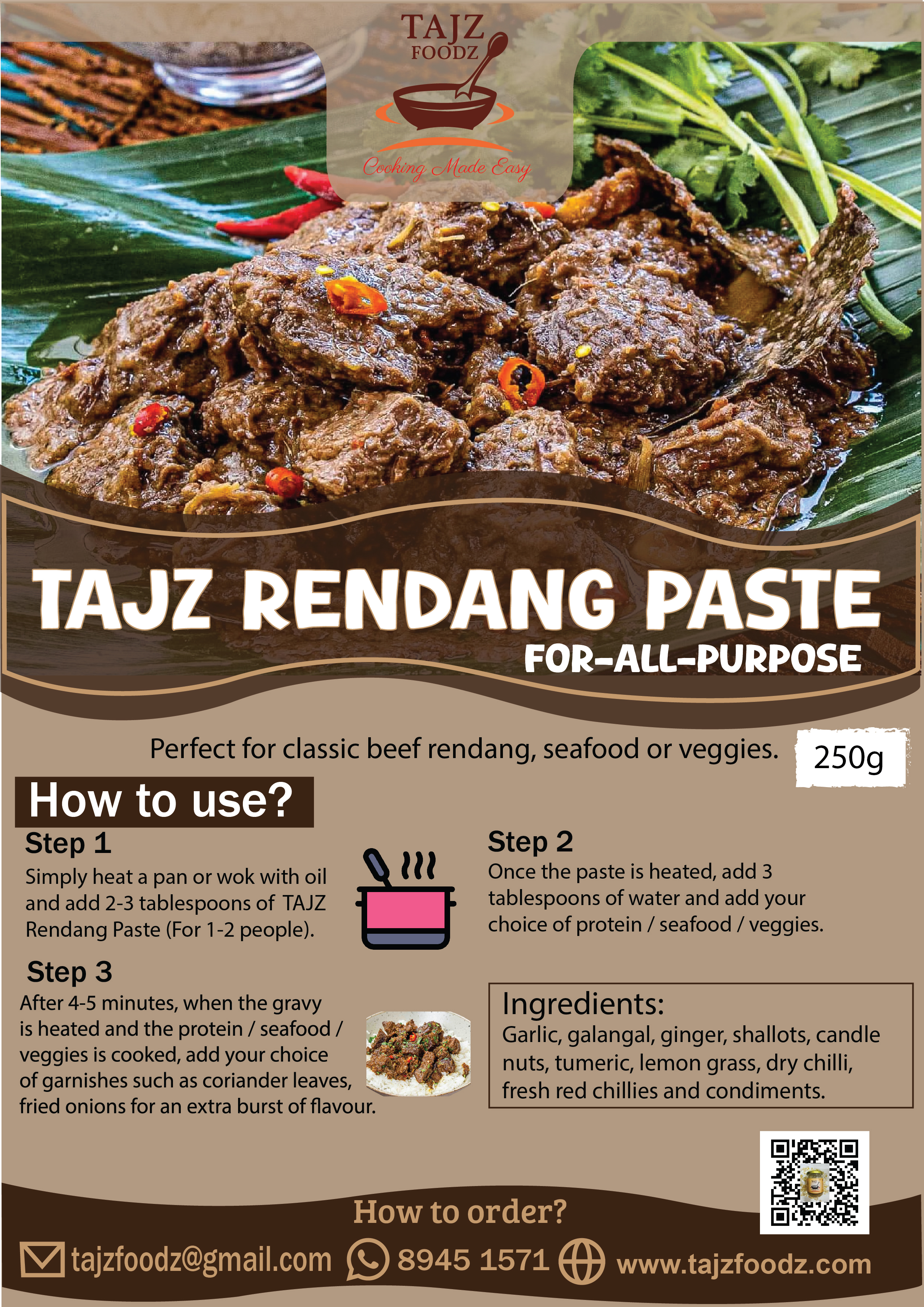 TAJZ Rendeng Paste