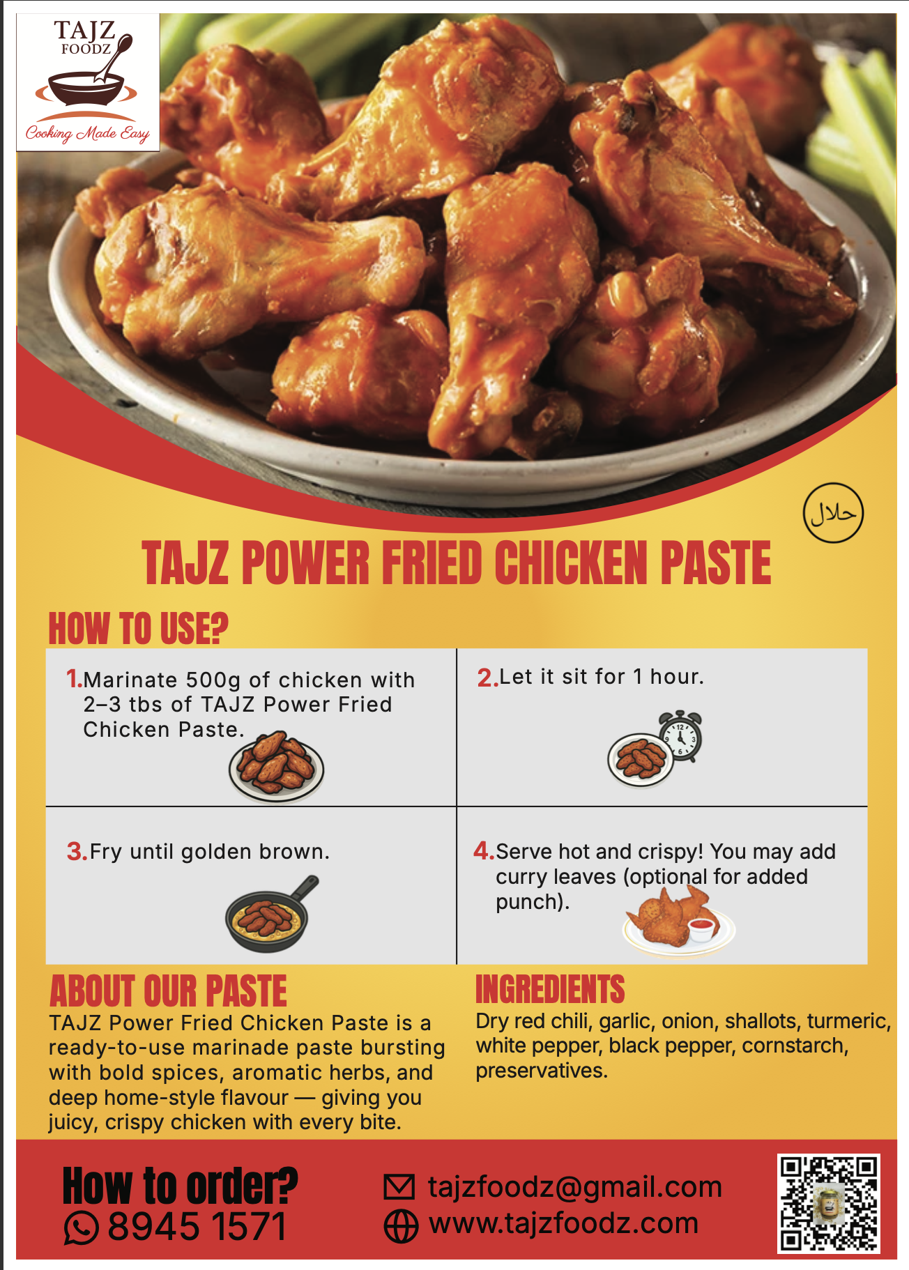 Fried Chicken Paste