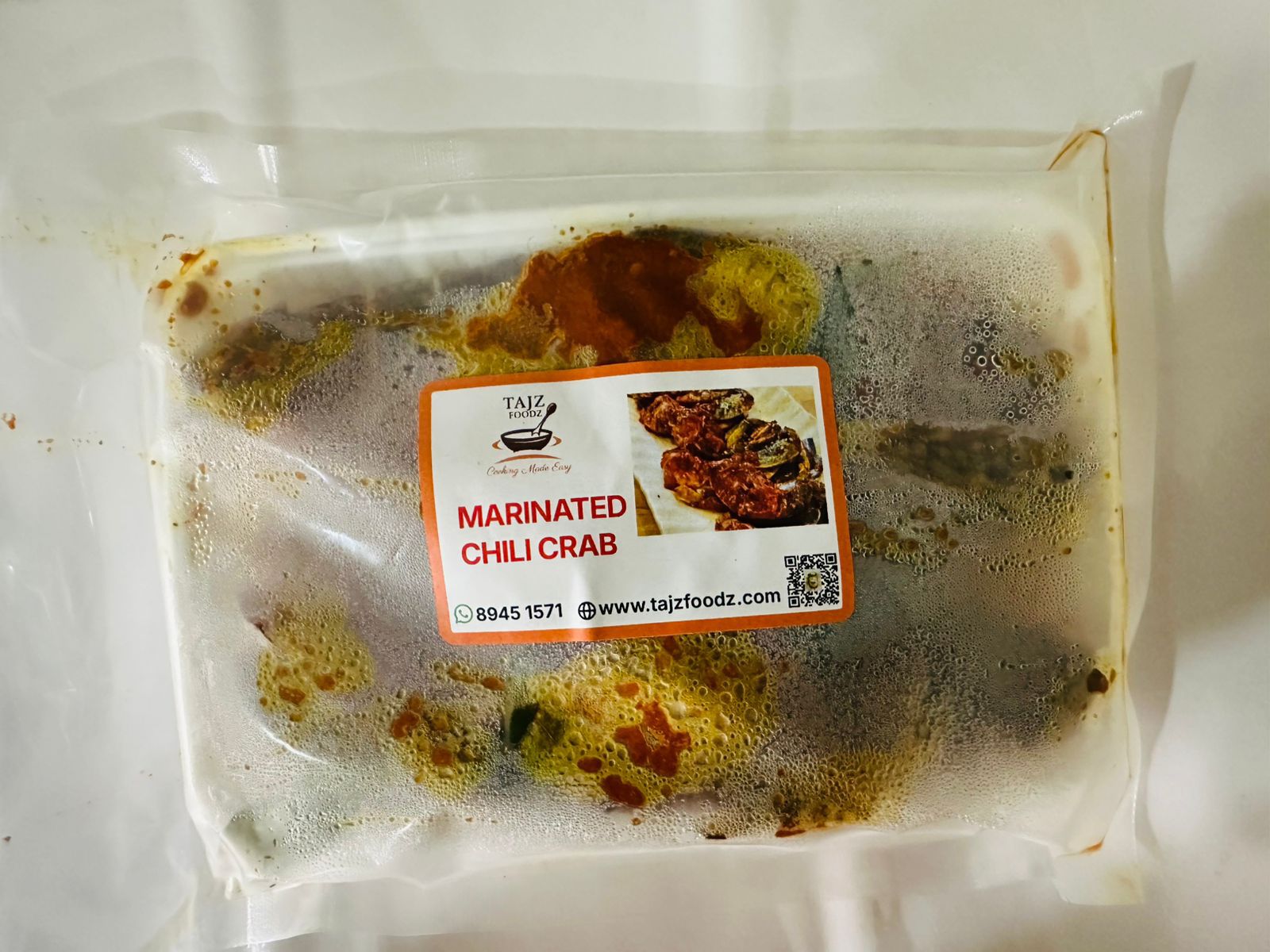Marinated Chili Crab