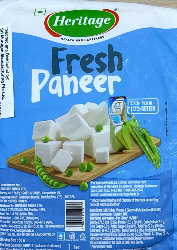 Heritage Fresh Paneer