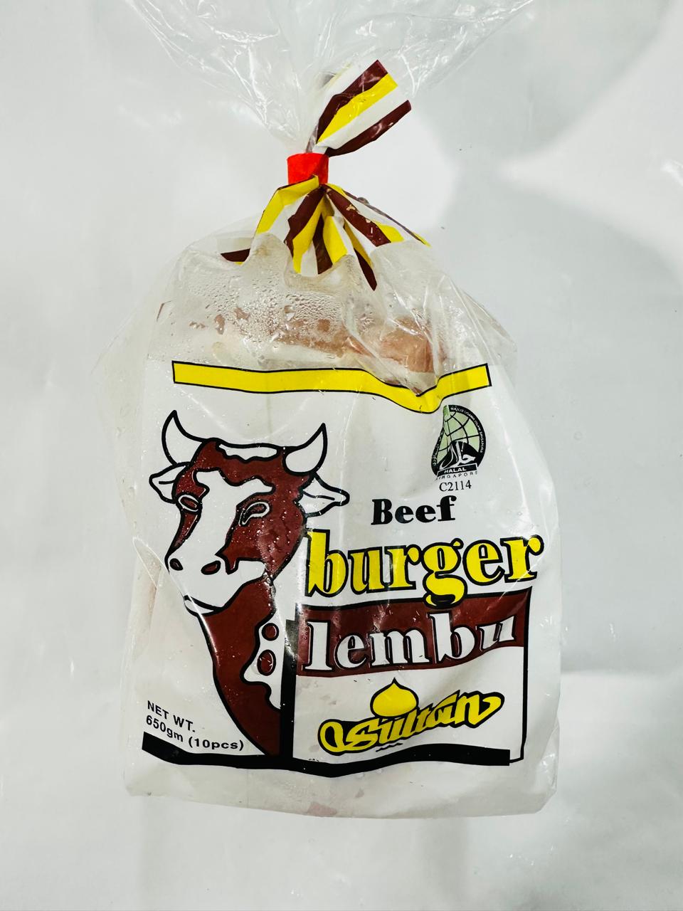 Beef Burger Lembu