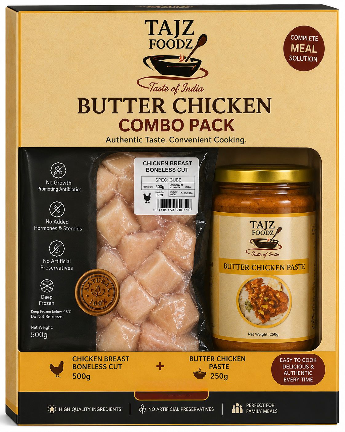 Butter Chicken Combo Pack