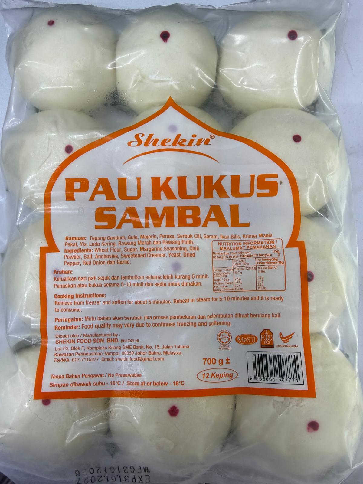 Shekin Pau Kukus Sambal
