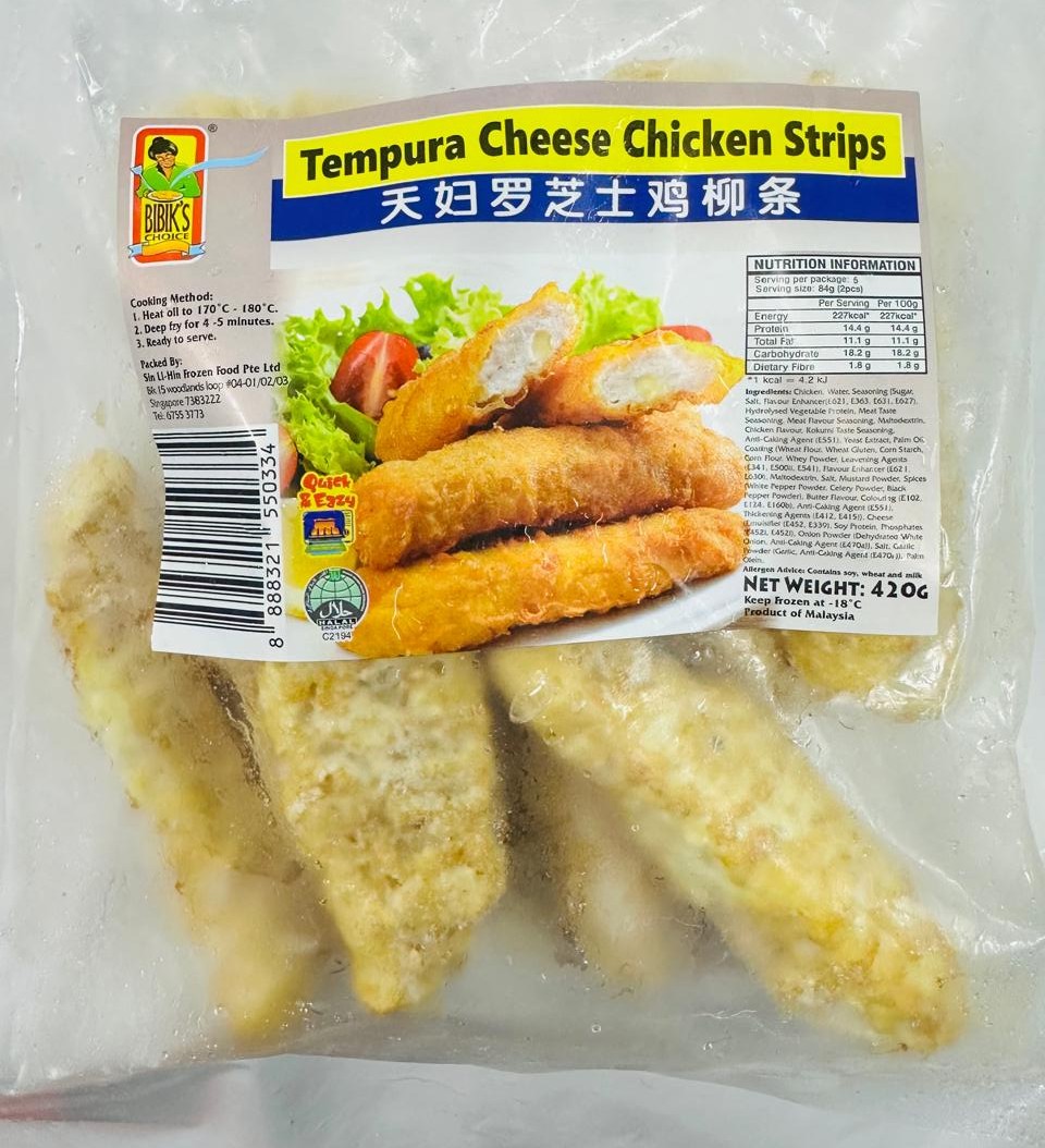 Tempura Cheese Chicken Strips