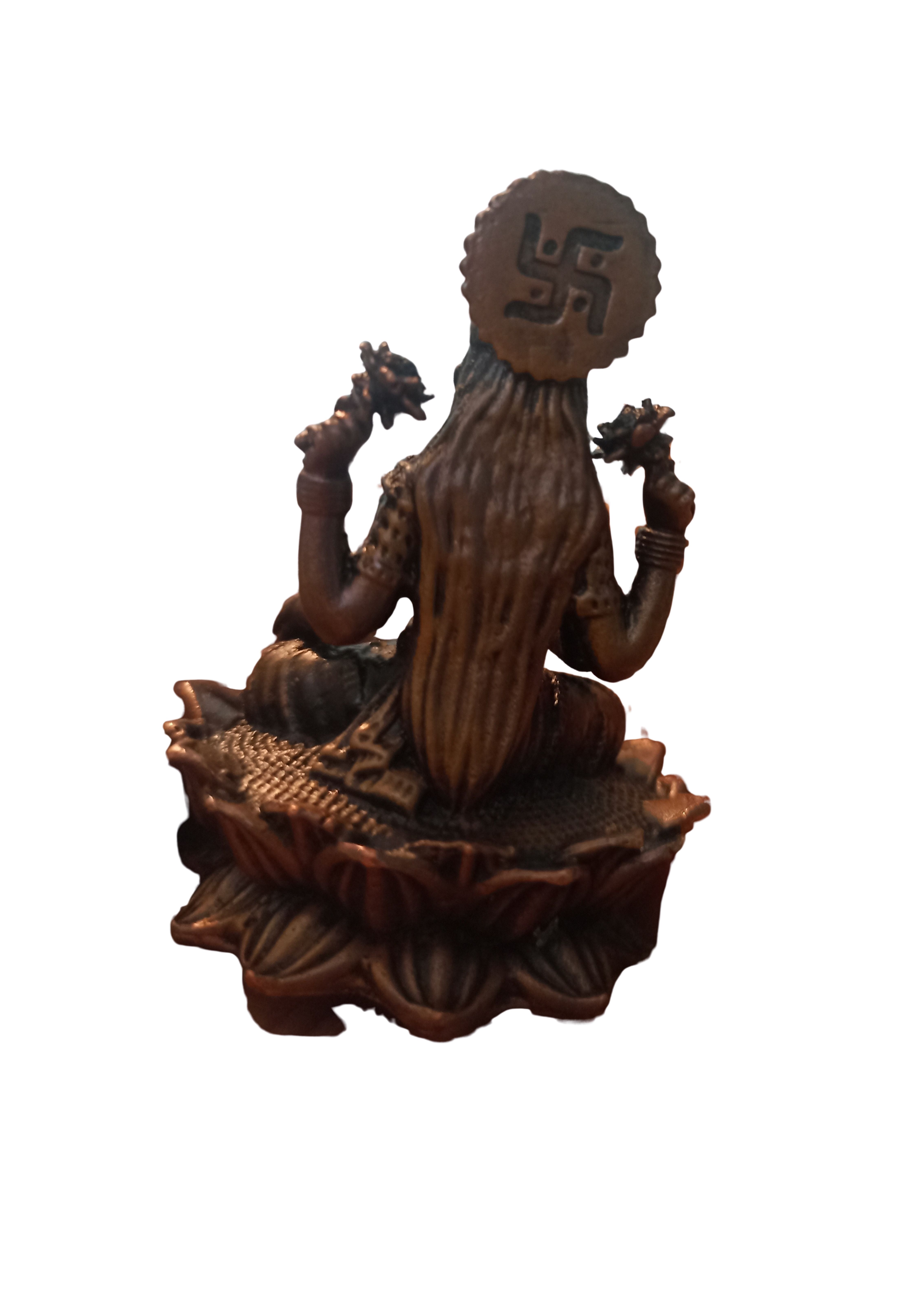 Pure Copper Goddess Lakshmi Statue – Vastu-Approved Idol for Wealth & Prosperity