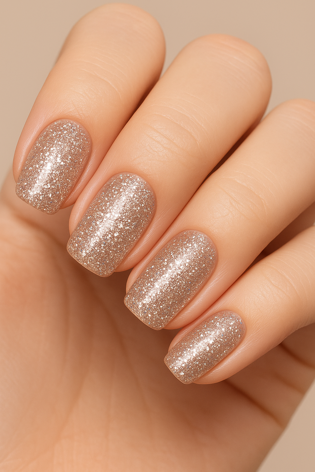 Glitter Nail Art
