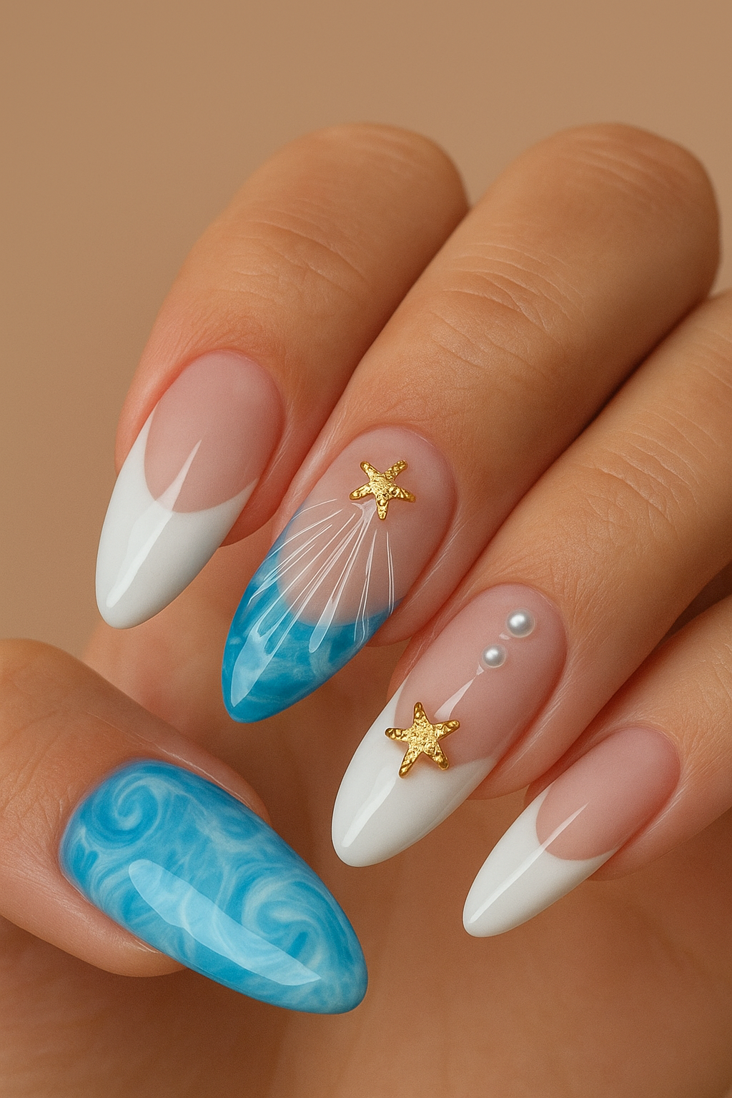 Shell Nail Art