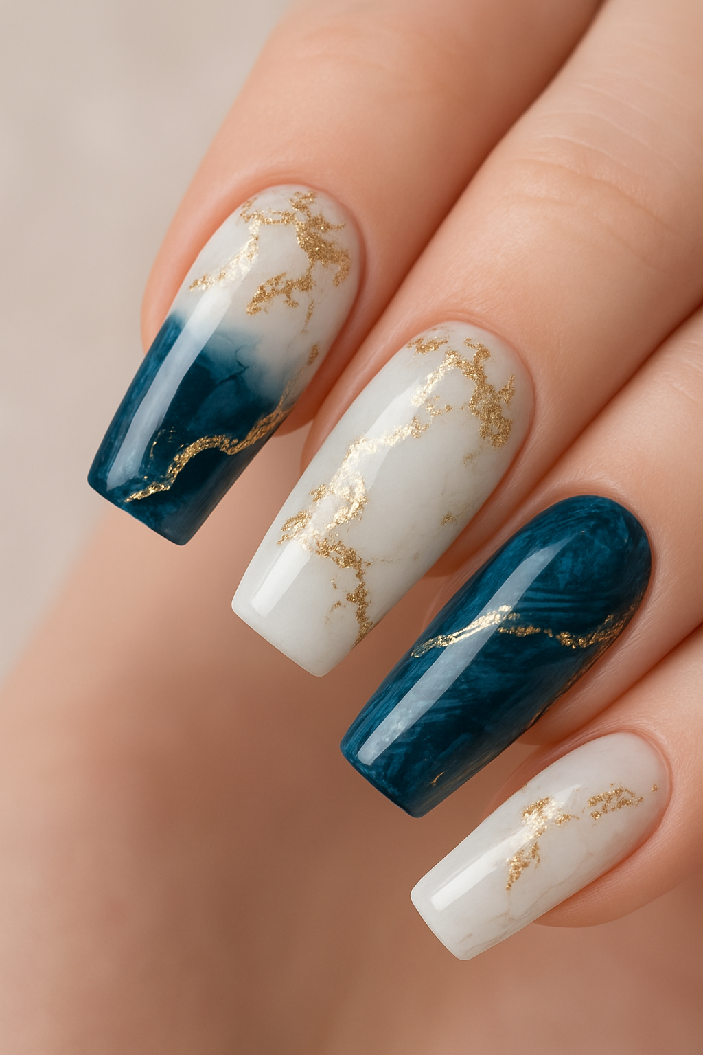 Marble Nail Art