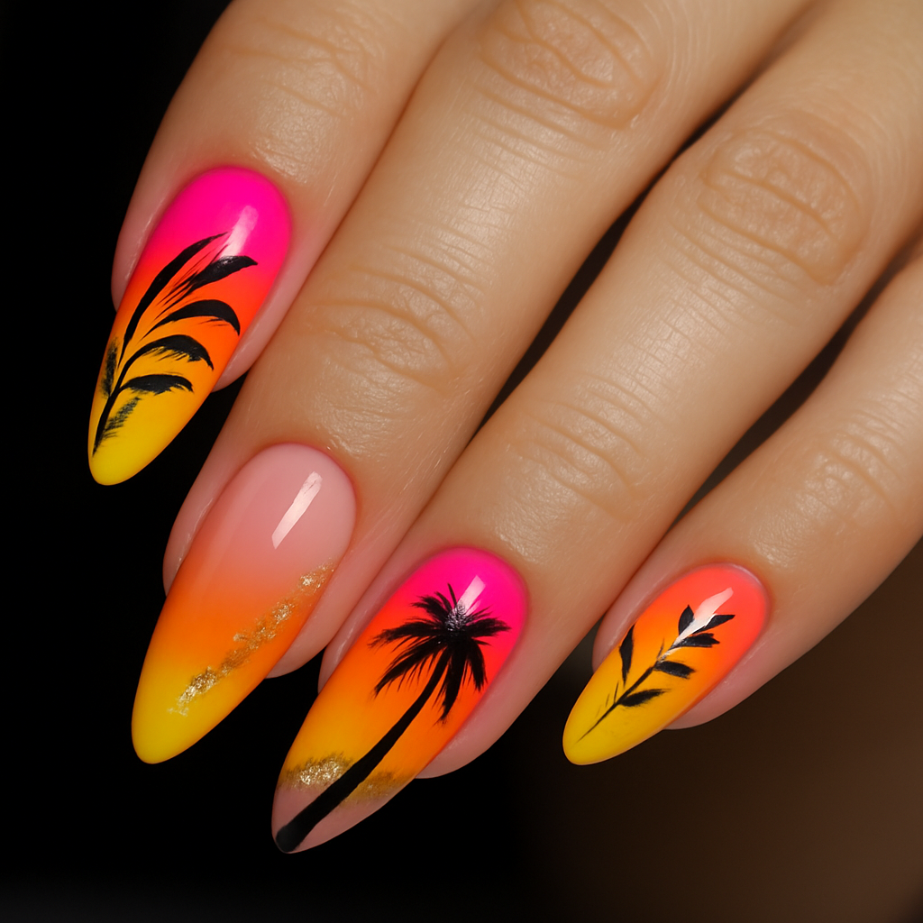 Neo Powder Nail Art