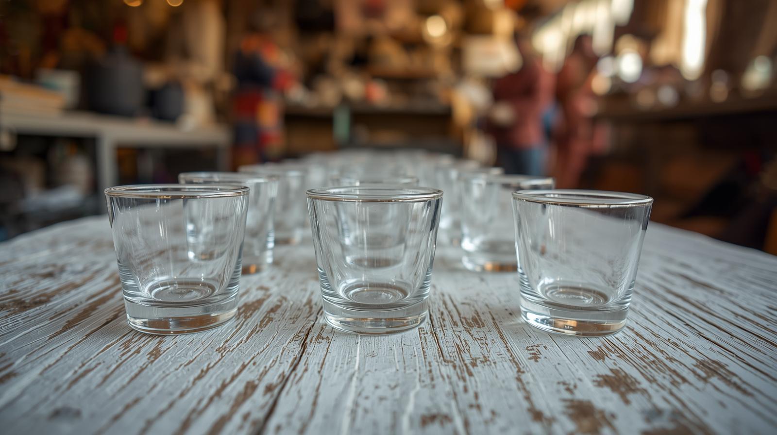 Clear Glass Tumblers