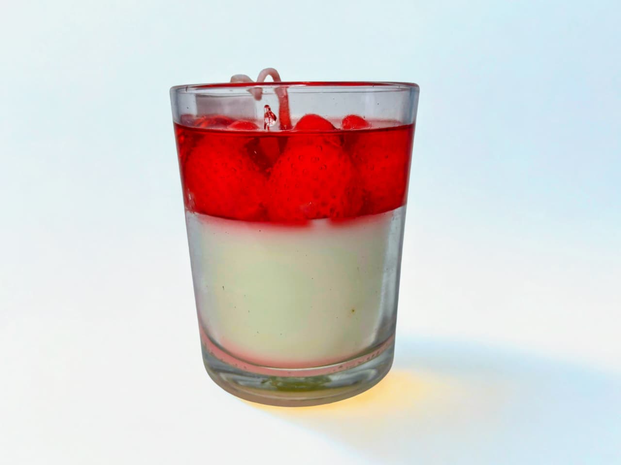 Strawberry Cupcake Scented Candle 250ml