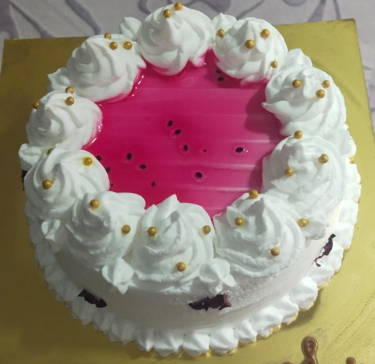 ROSE FALOODA CAKE