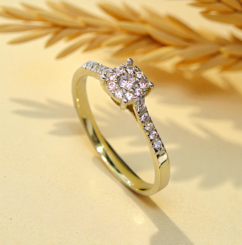 Anillo de Compromiso Media Chumbrela