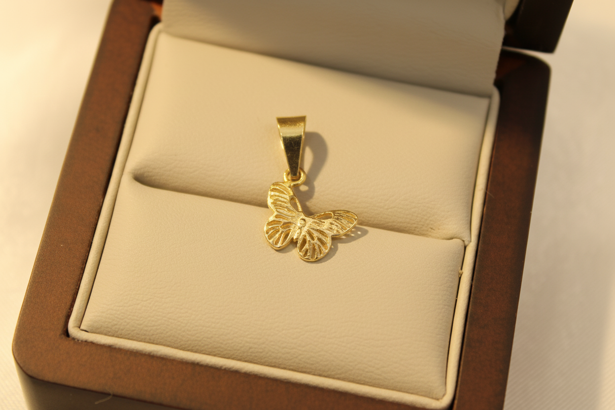 Dije de Oro de Mariposa