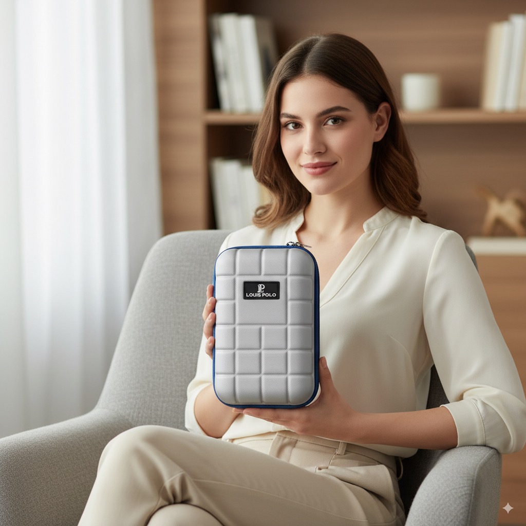 Louis Polo Hard Shell Travel Case