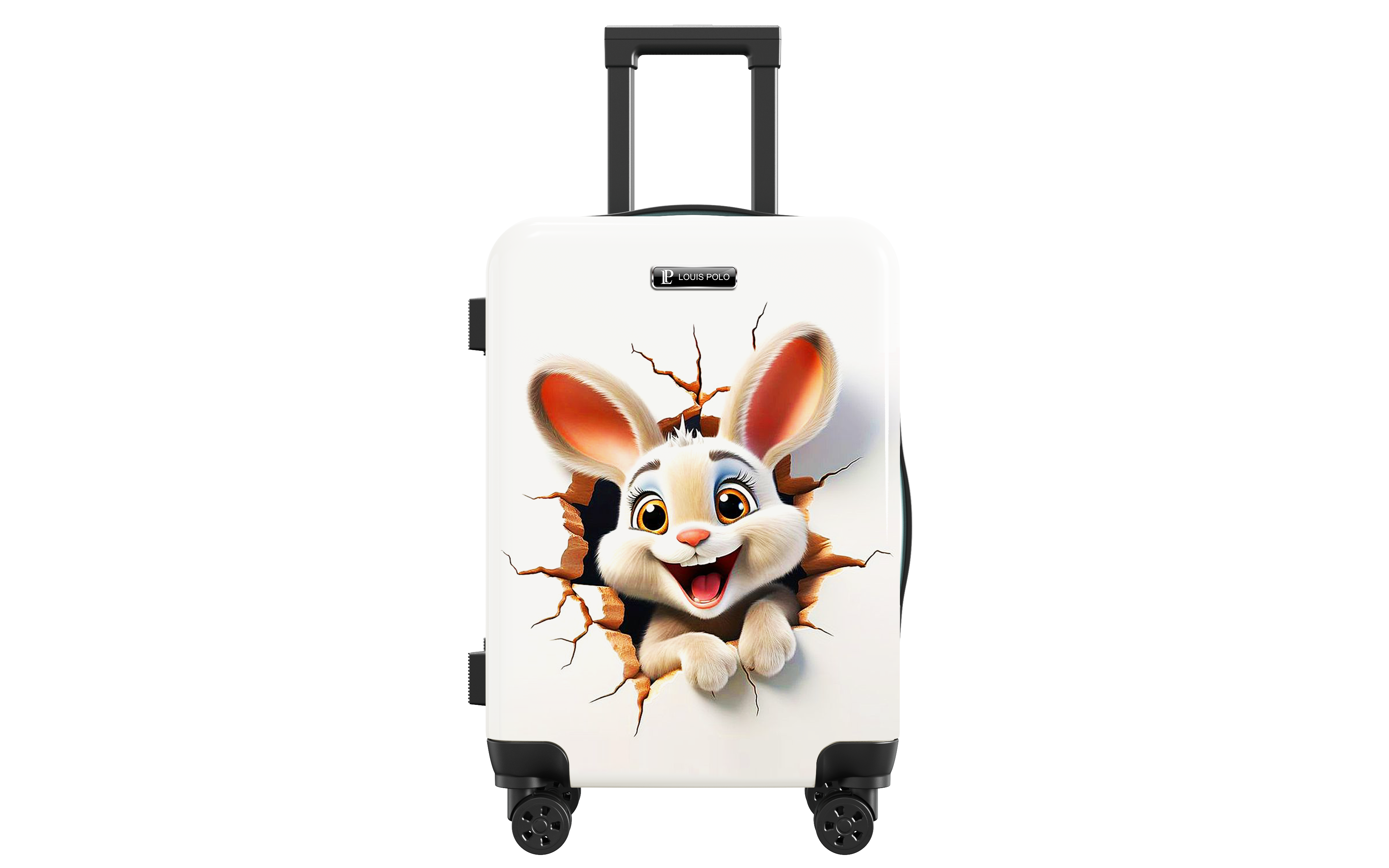 Colorful Character Design Suitcase