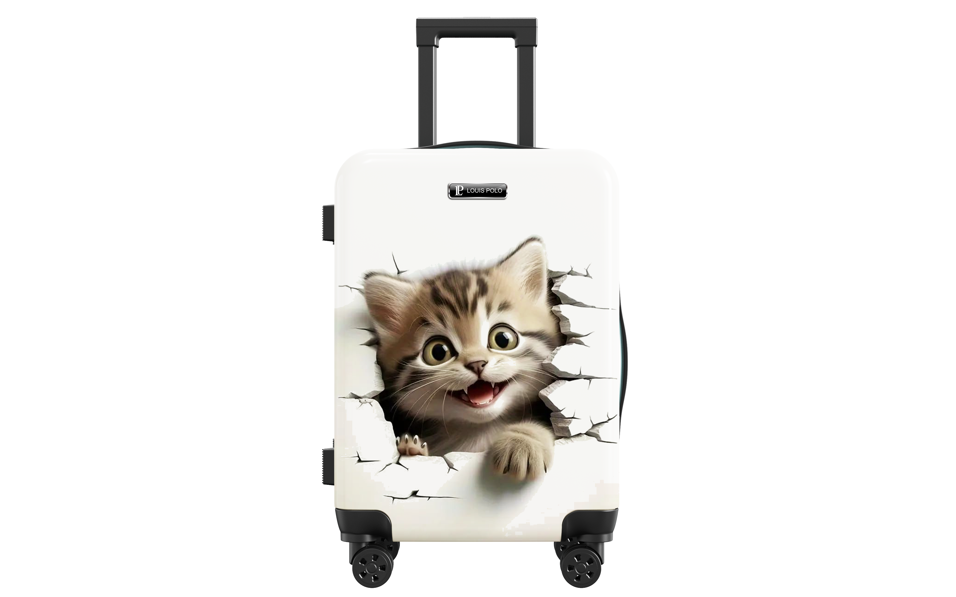 Colorful Character Design Suitcase