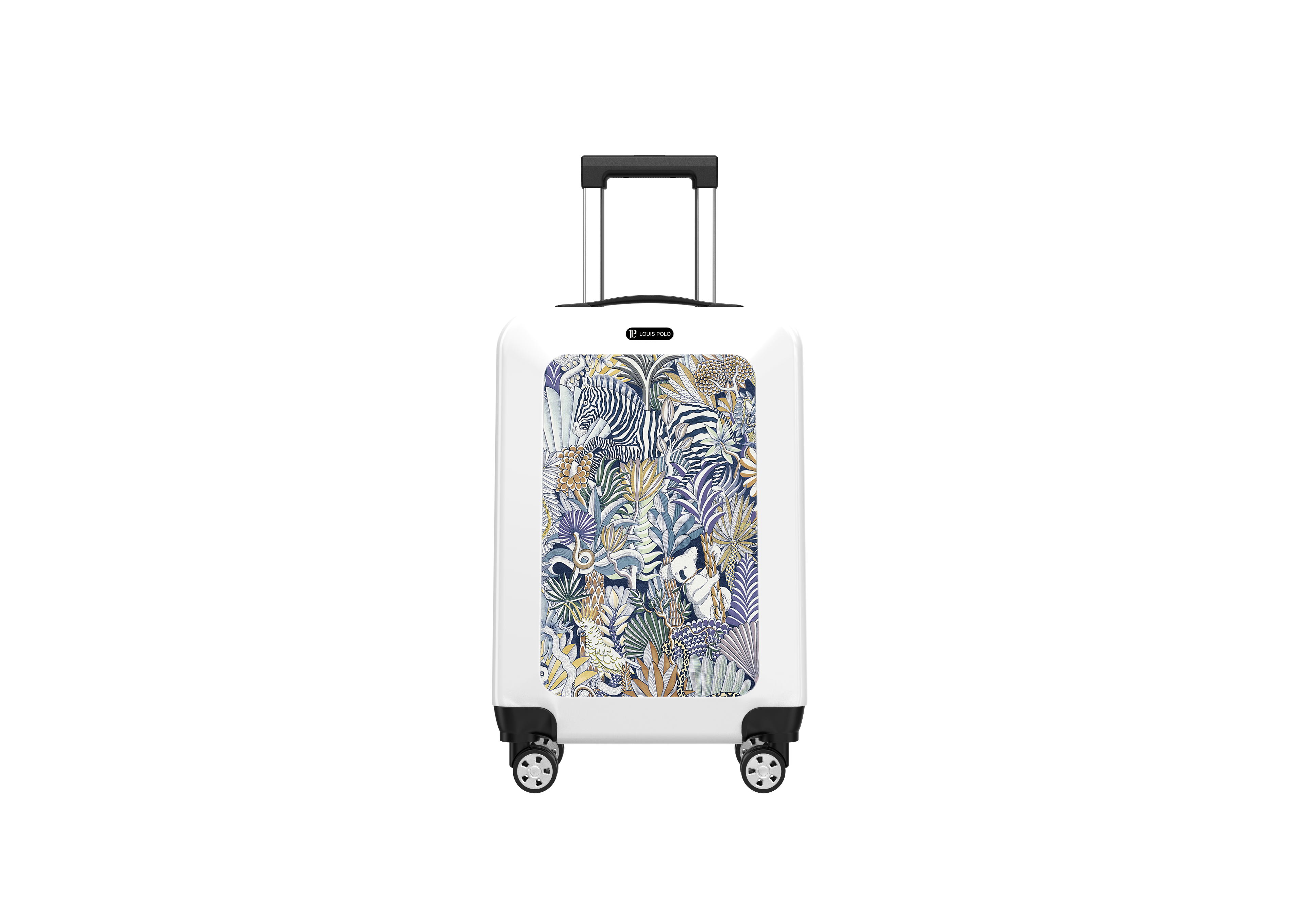 Tropical Patterned Suitcase