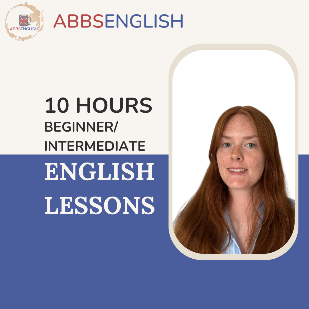 10 x 1 Hour of English Lessons - For Beginner/Intermediate Learners