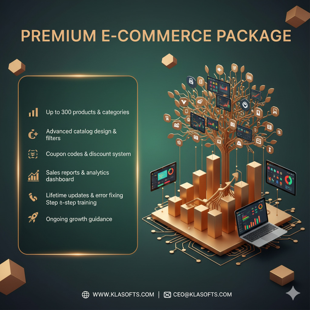 PREMIUM E-COMMERCE PACKAGE
