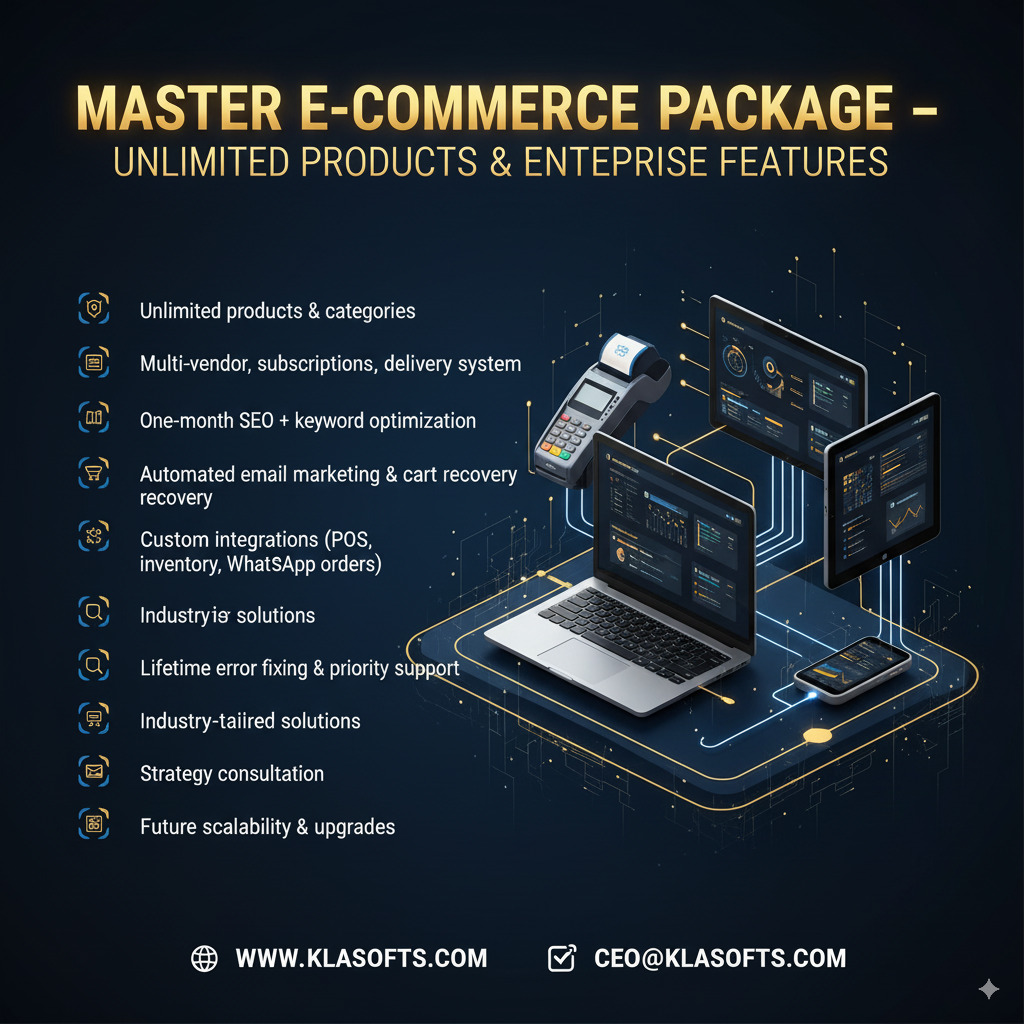  MASTER E-COMMERCE PACKAGE