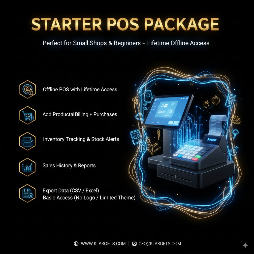 💳 STARTER POS PACKAGE