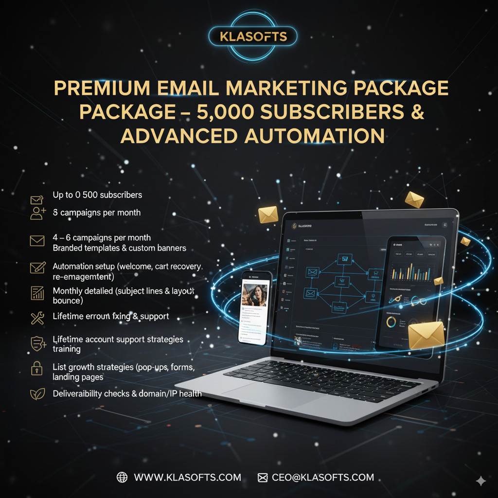 📧 PREMIUM EMAIL MARKETING PACKAGE