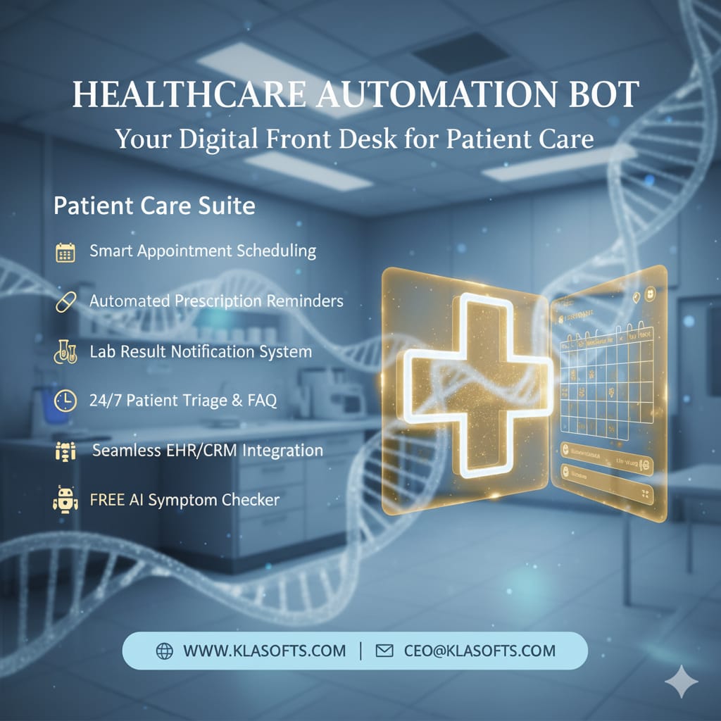 🏥 HEALTHCARE AUTOMATION BOT