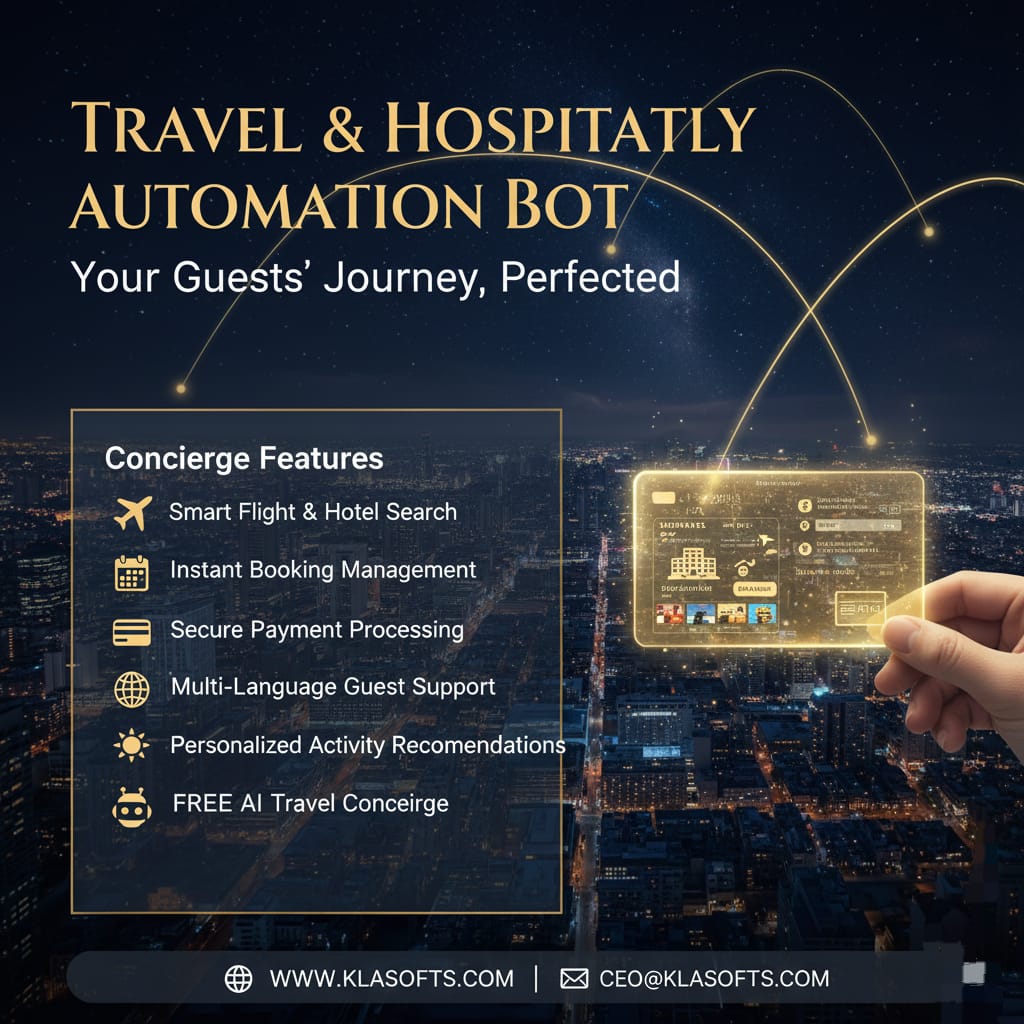 ✈️ TRAVEL & TOURISM BOOKING BOT