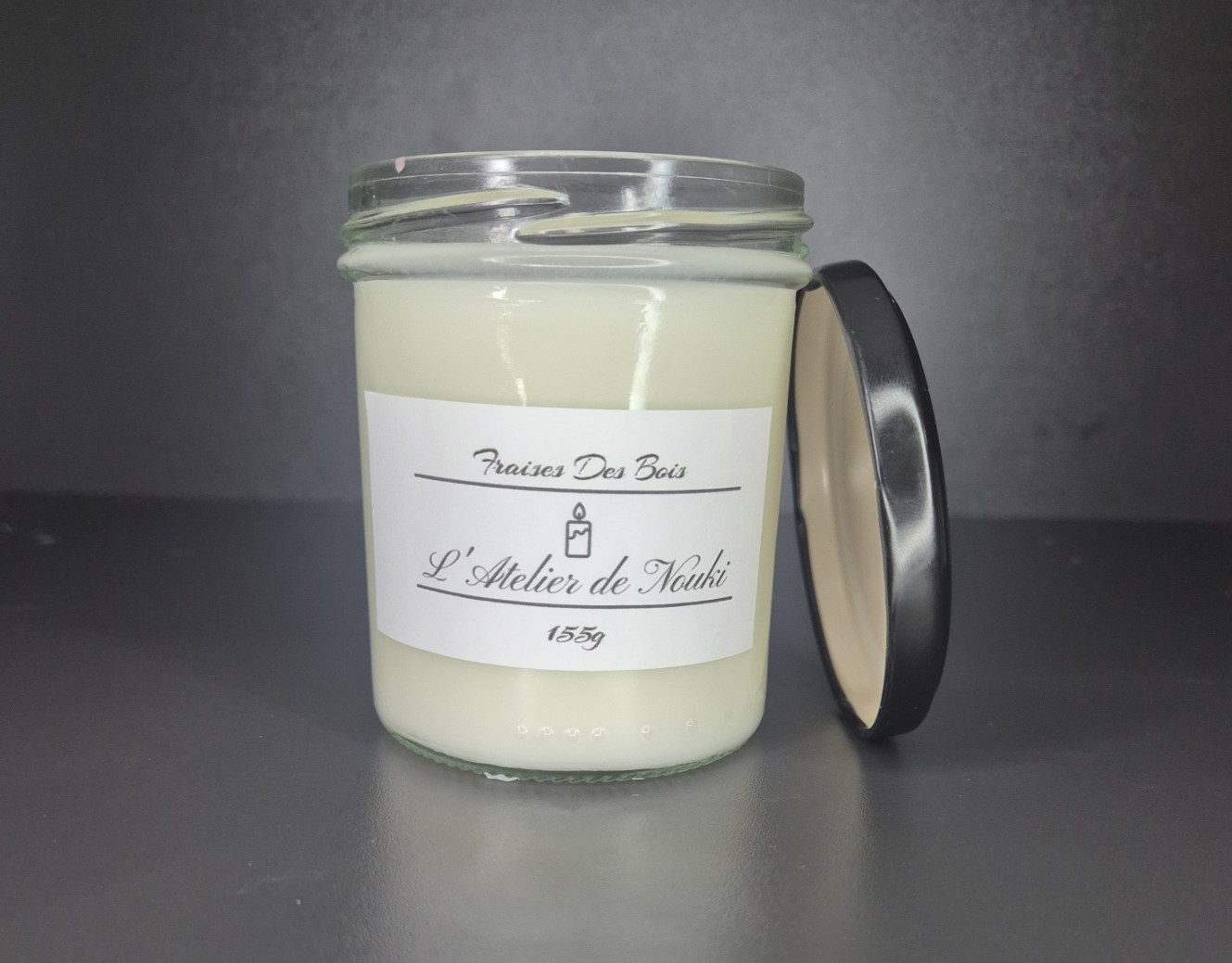 Bougie parfumée Fraises Des Bois 155g