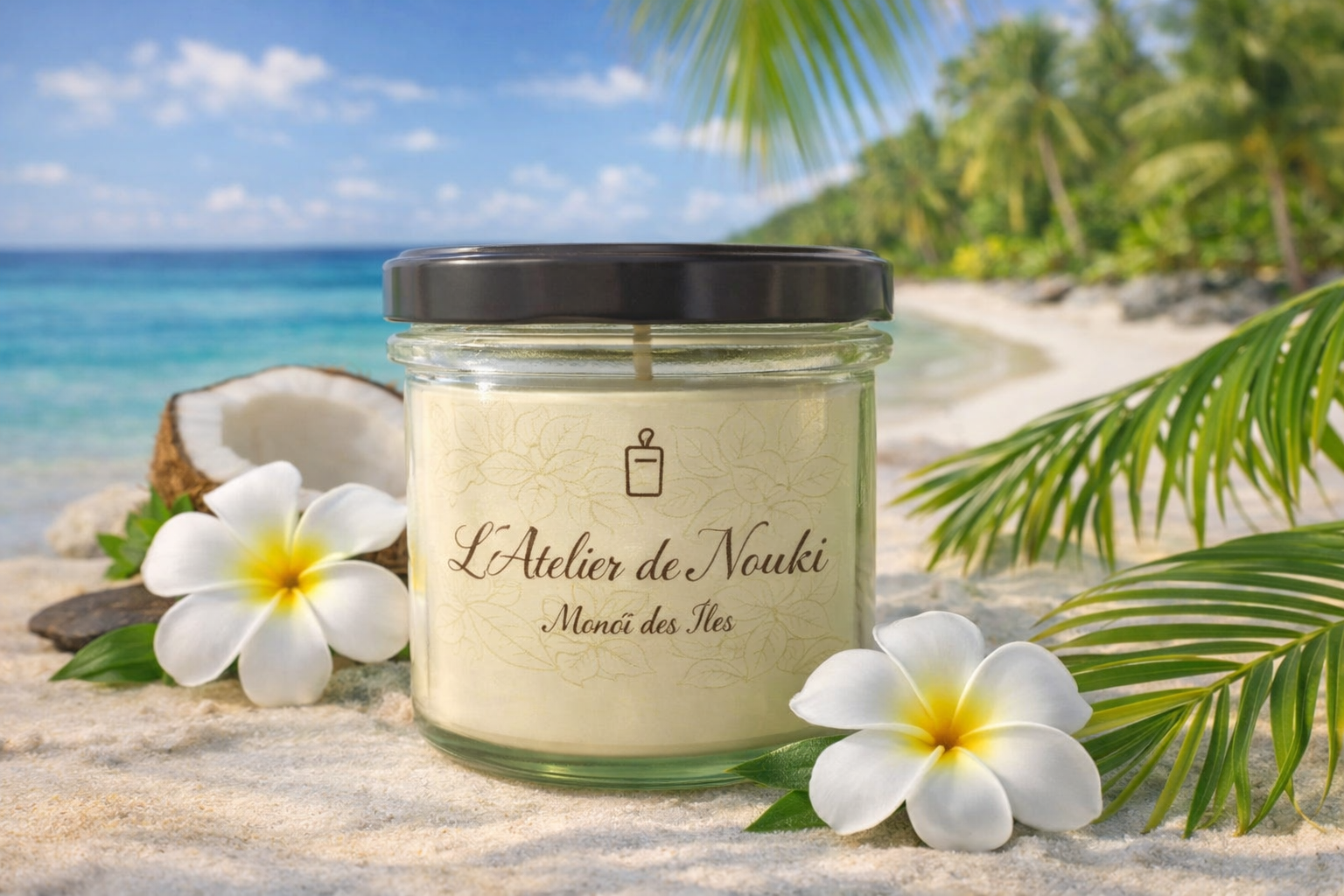Bougie parfumée Monoï Des Iles 90g 