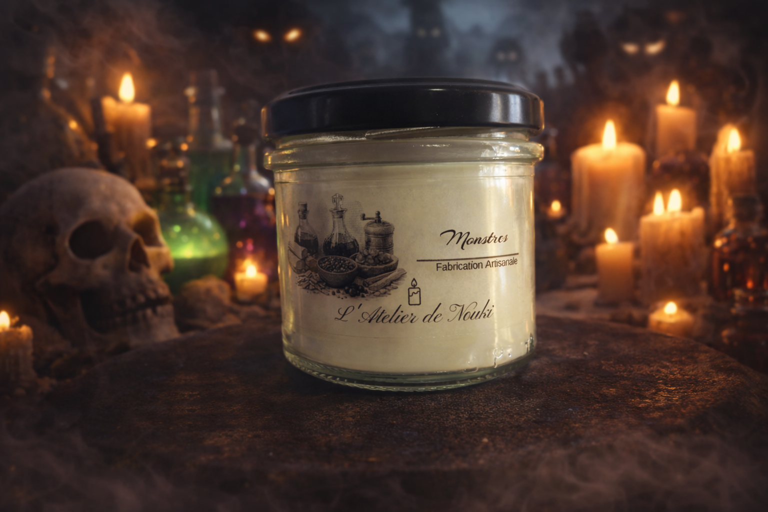 Bougie parfumée Monstres 90g