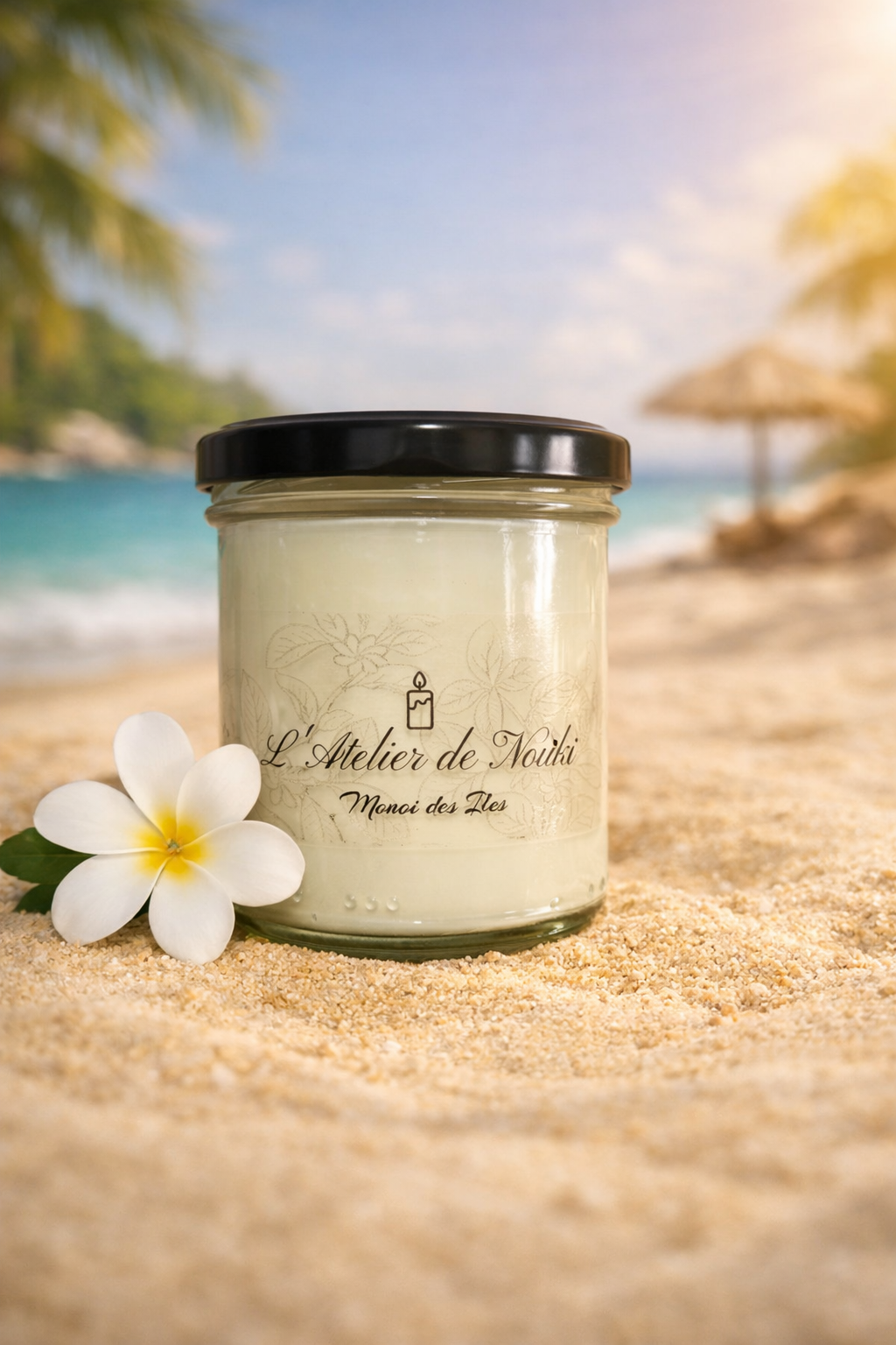 Bougie parfumée Monoï Des Iles 155g