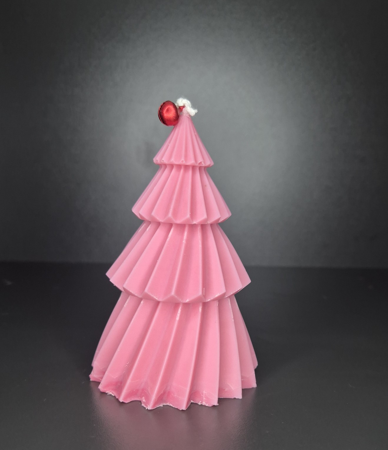Bougie sapin de Noël 12cm