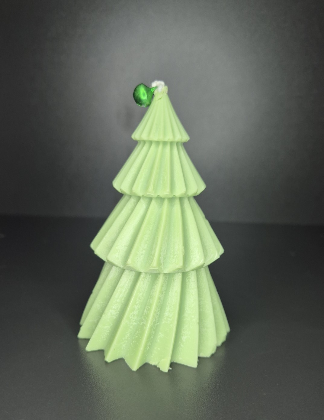 Bougie sapin de Noël 12cm