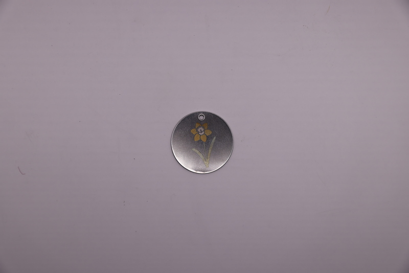 Floral Metal Pendant