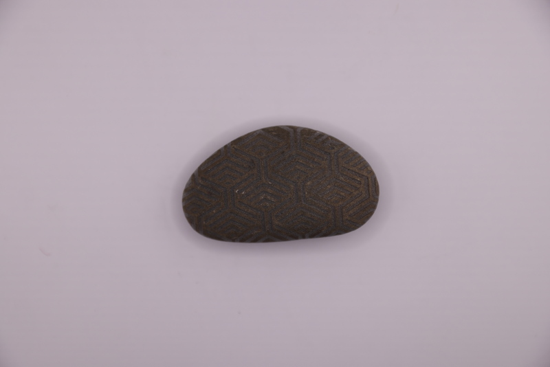 Diamonds and Bars Sensory Stone