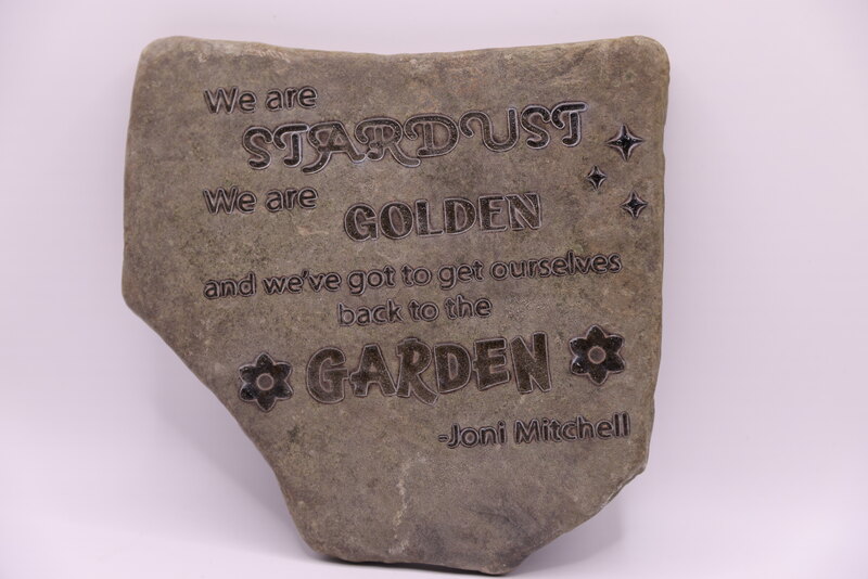 Inspirational Garden Stone