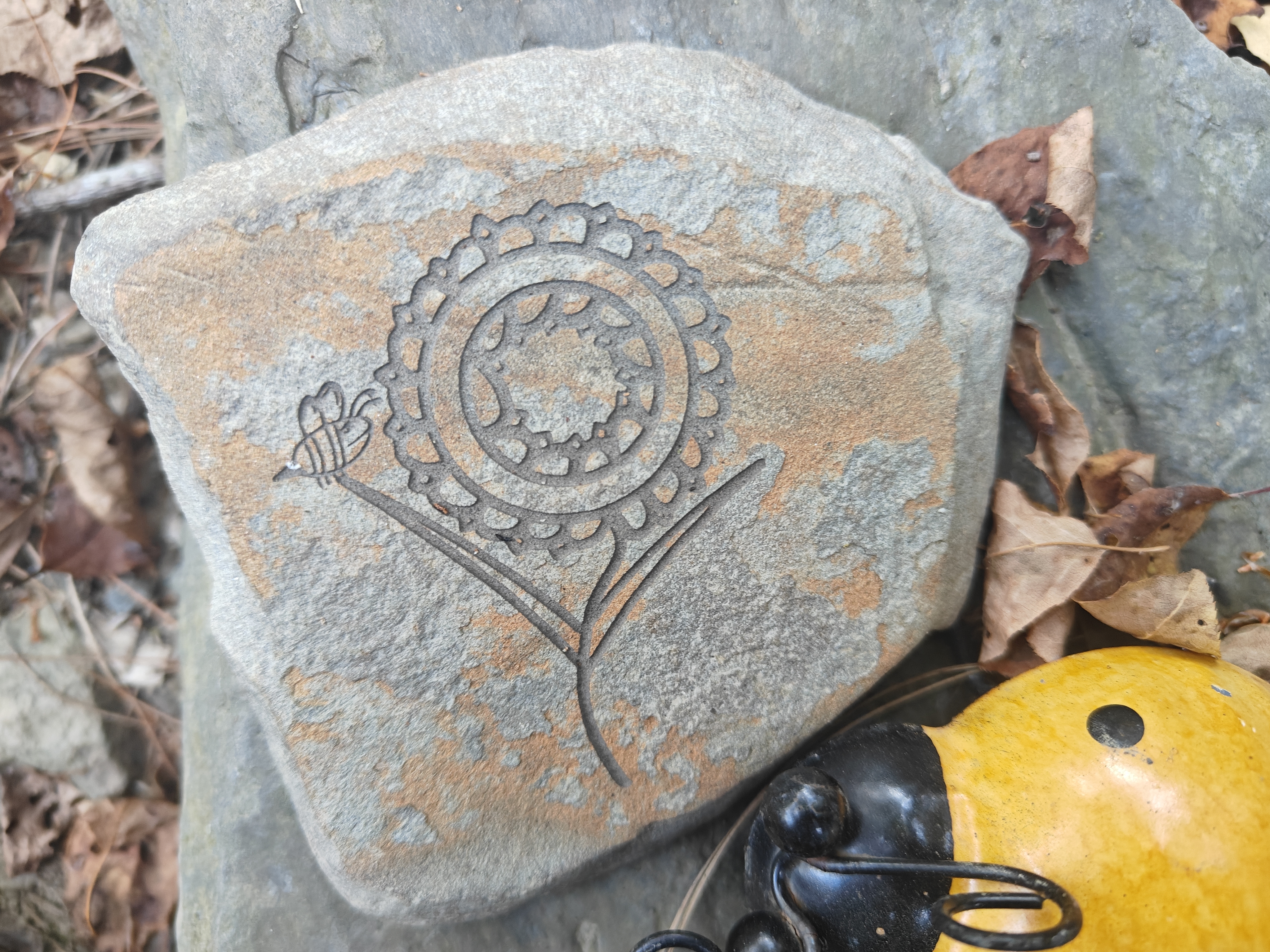 Flower Garden Stone