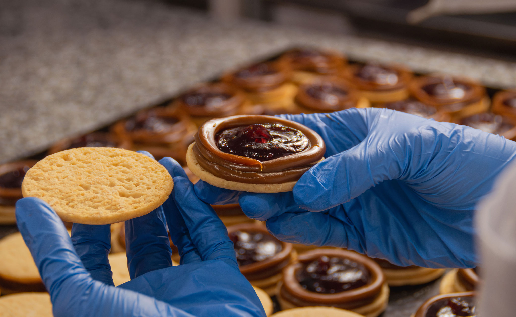 Alfajor de Frutos Rojos