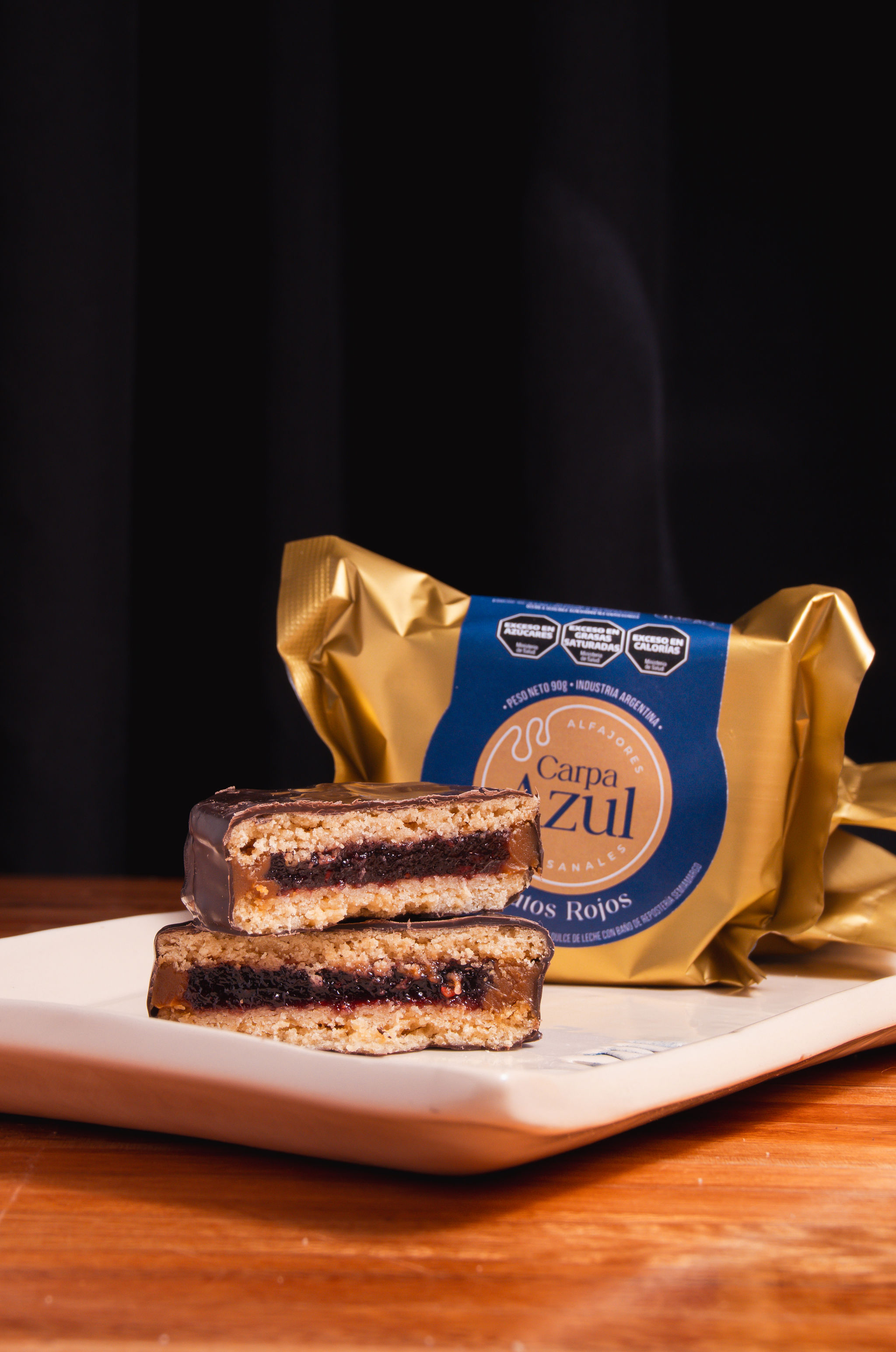 Alfajor de Frutos Rojos
