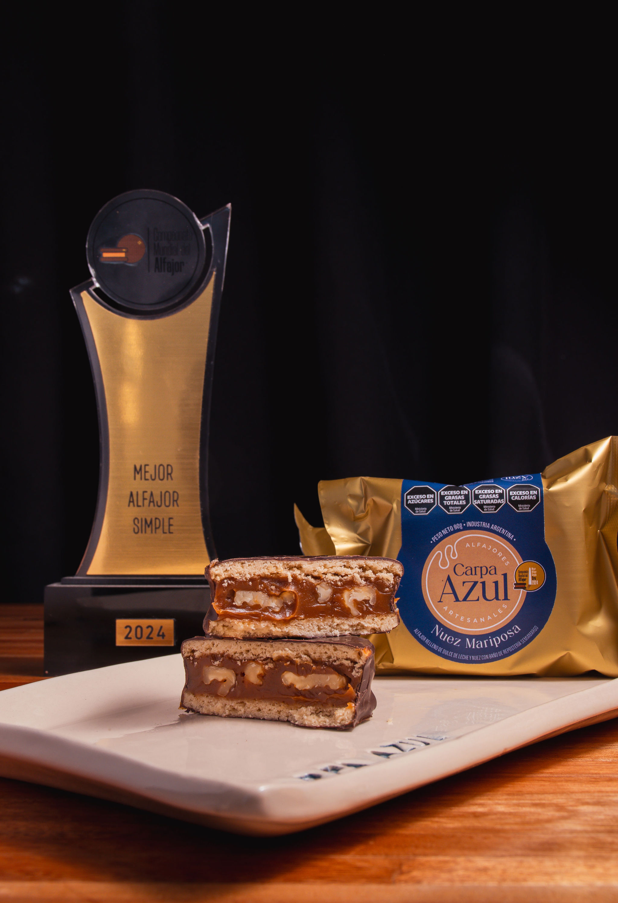 Alfajor de Nuez Mariposa