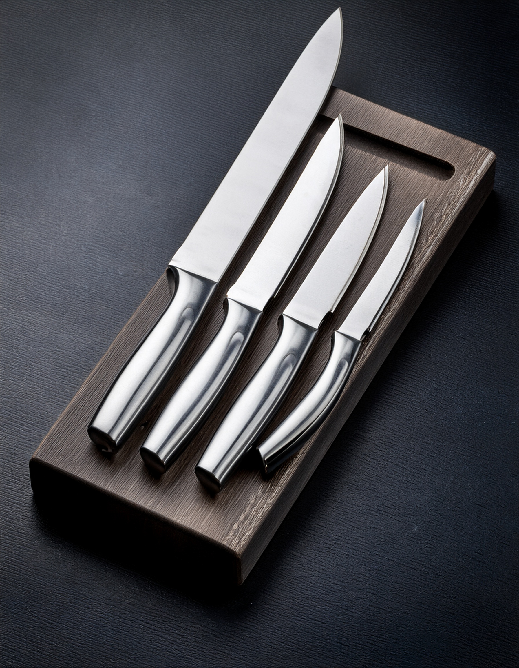 Conjunto de facas de aço inox