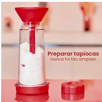 Tapioqueira Polvilhador Peneira de Goma 