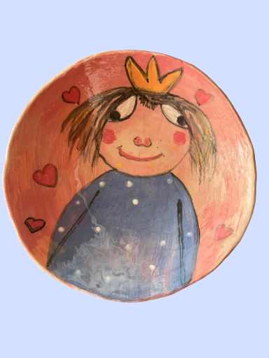 Teller mit Kindermotiven