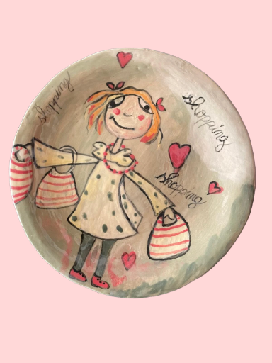 Teller mit Kindermotiven