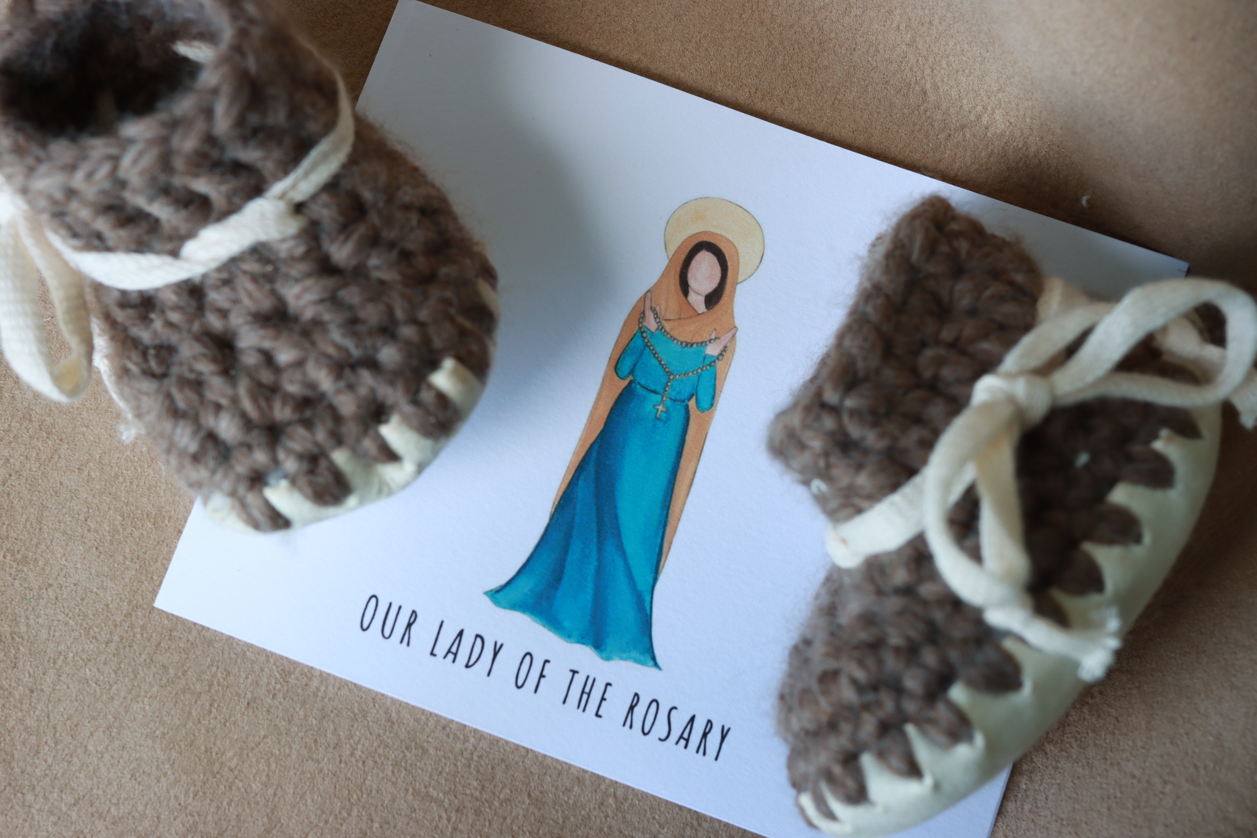 Our Lady Of The Rosary France, Brown