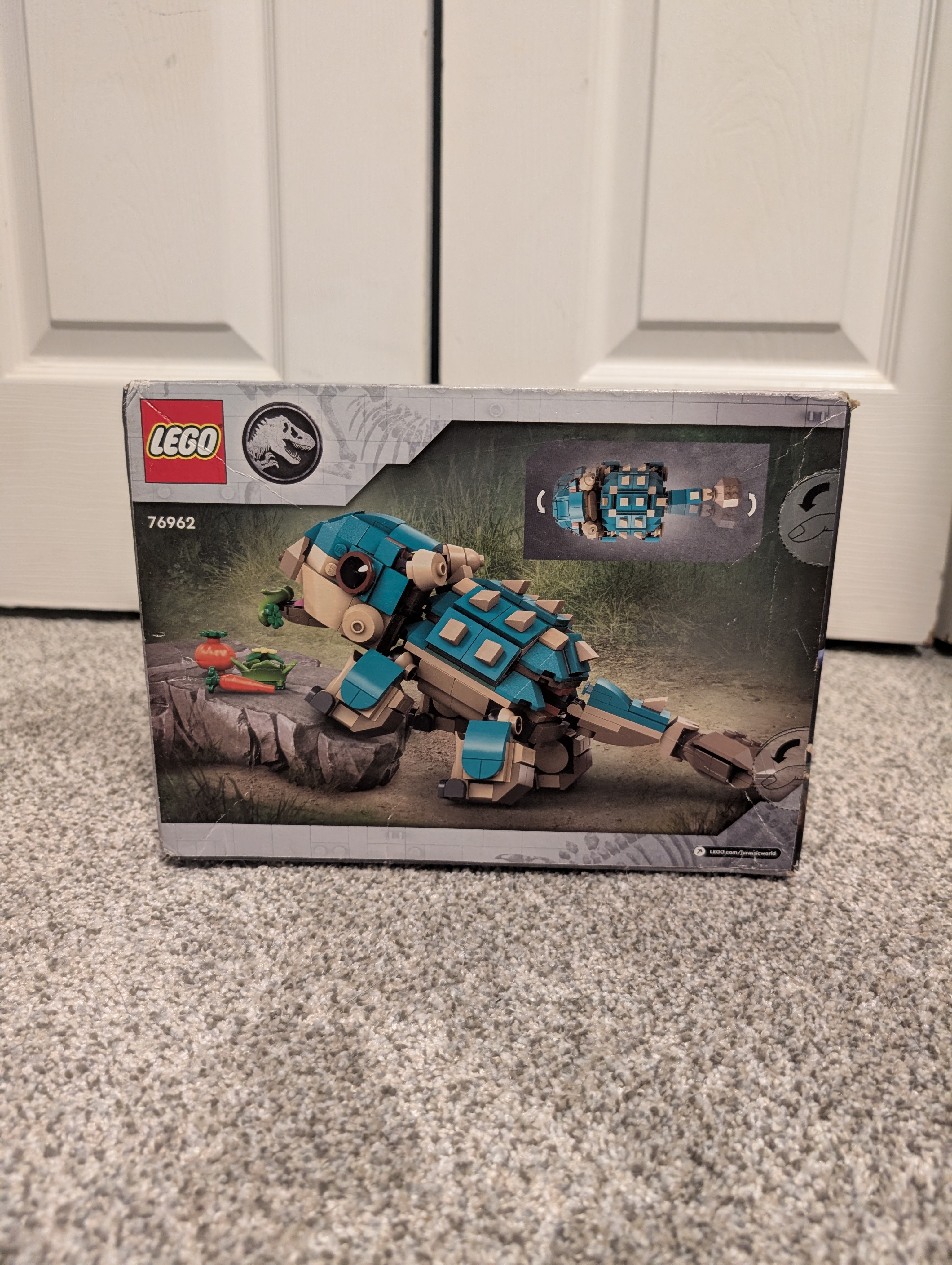 Lego Jurassic World Baby Bumpy: Ankylosaurus Set #76961 NIB