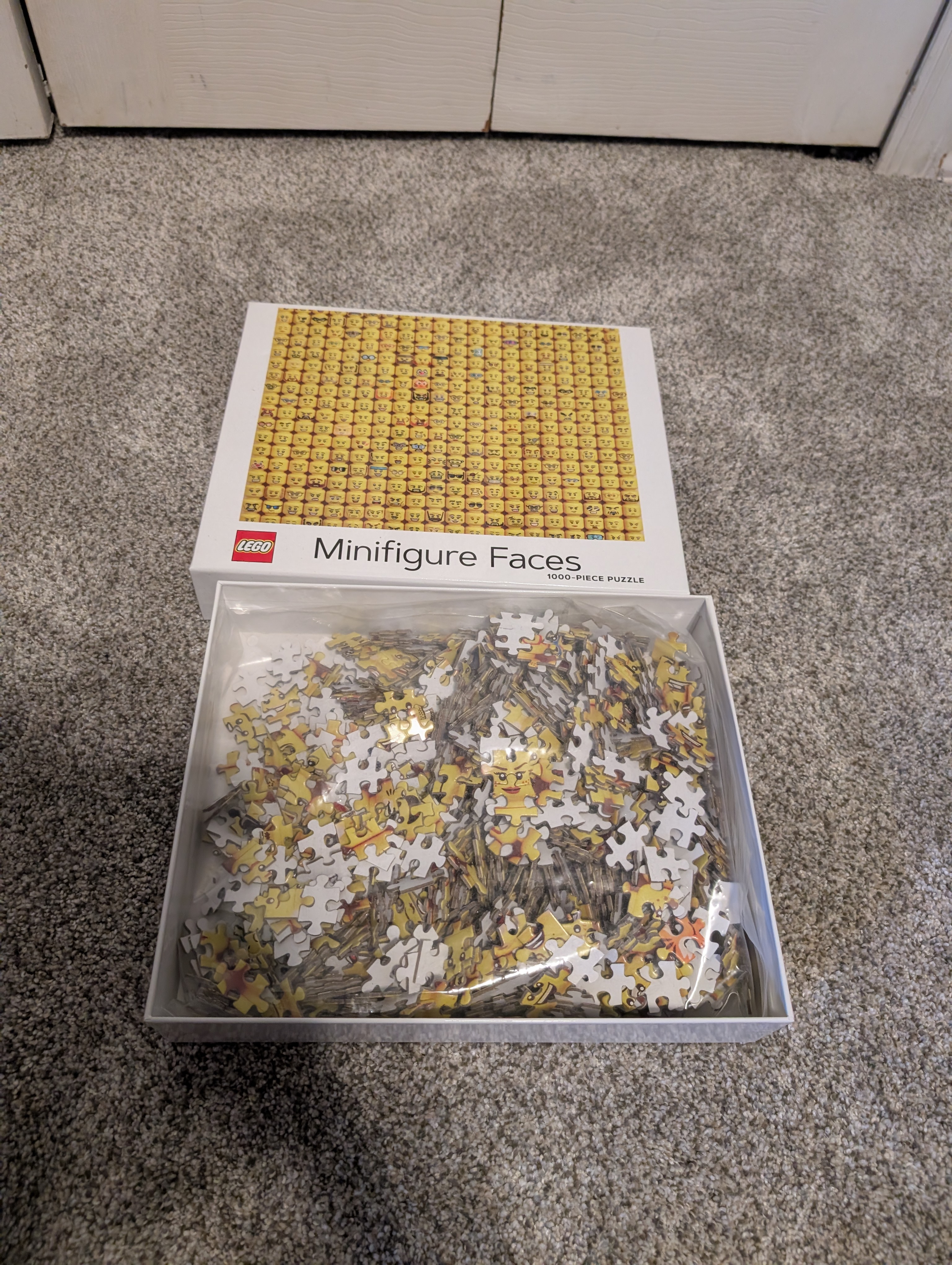 Lego Minifigure Faces Puzzle NIB